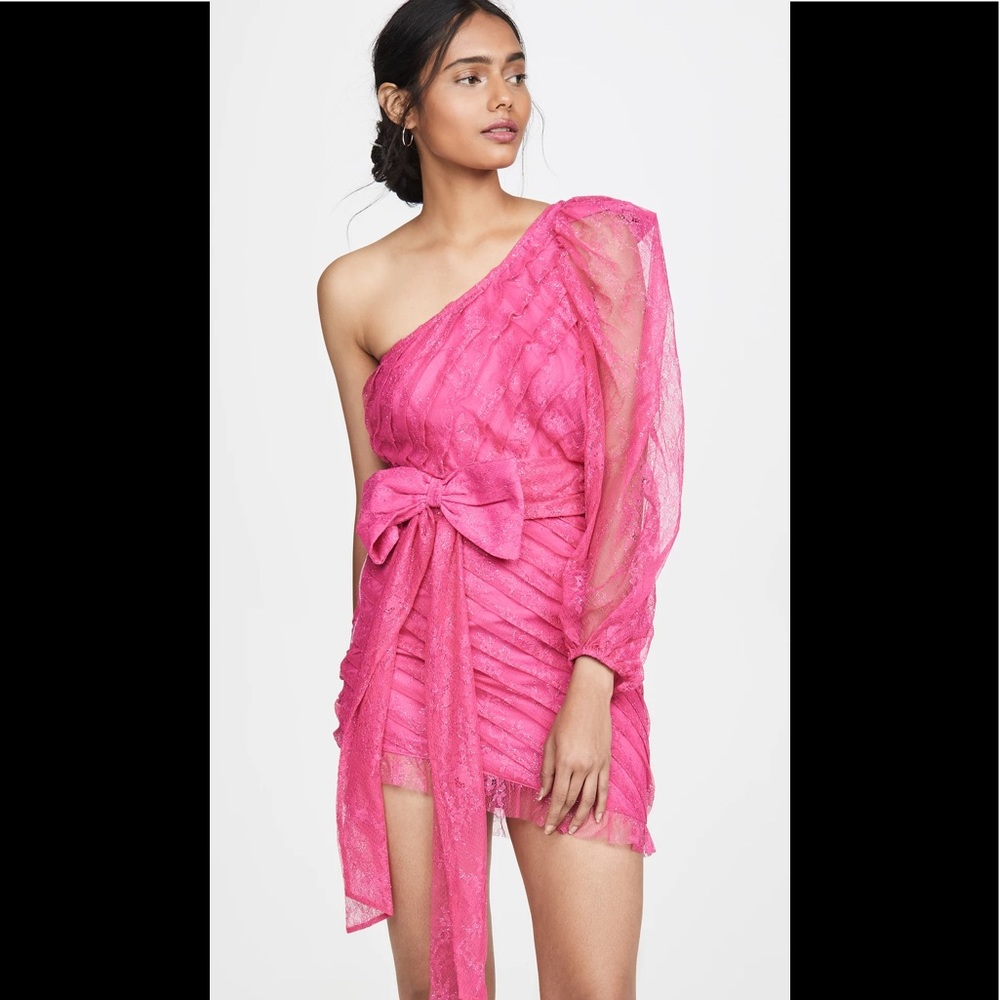 barbiecore pink !!!! dress for love and lemons